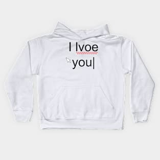 Wrong Love Kids Hoodie